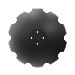 Niaux 200 concave disc blade flat center 2