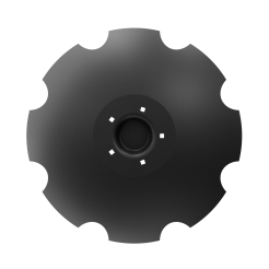 Niaux 200 concave disc blade punched center 2