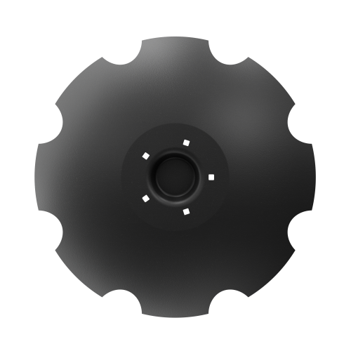 Niaux 200 concave disc blade punched center 2