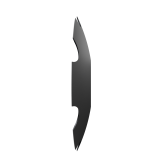 Niaux 200 concave disc blade punched center 3