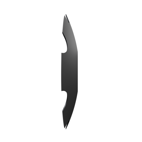 Niaux 200 concave disc blade punched center 3