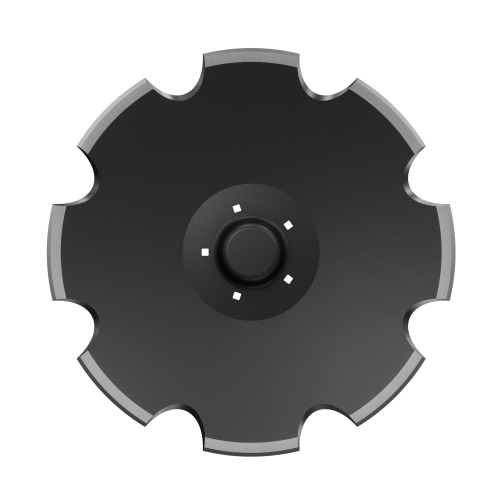 Niaux 200 concave disc blade punched center 5