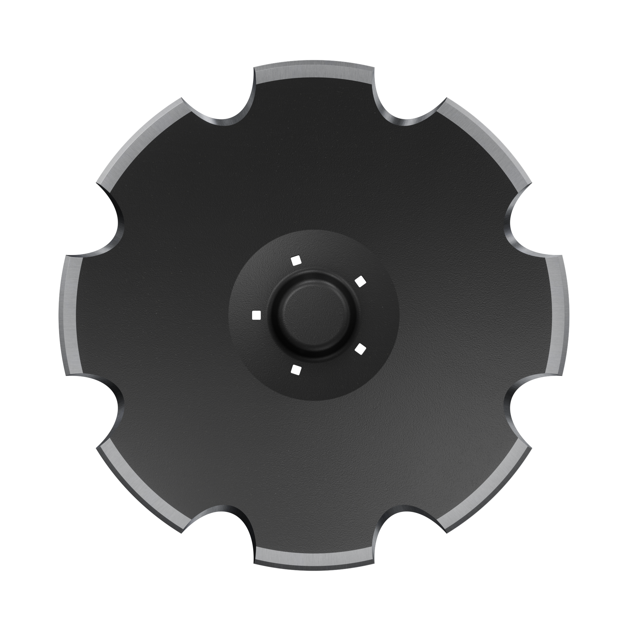 Concave Disc Blades Punched Center | Agricultural Wear Parts