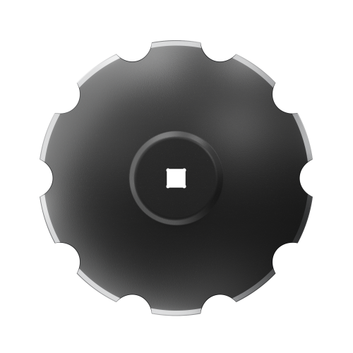 Niaux 200 concave disc blade raised center 2