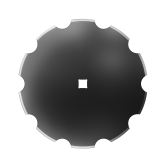 Niaux 200 concave notch disc blade 2