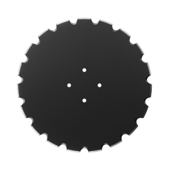 Niaux 200 flat notch coulter blade 2